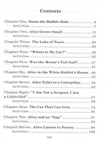 Алиса в Стране чудес. Домашнее чтение