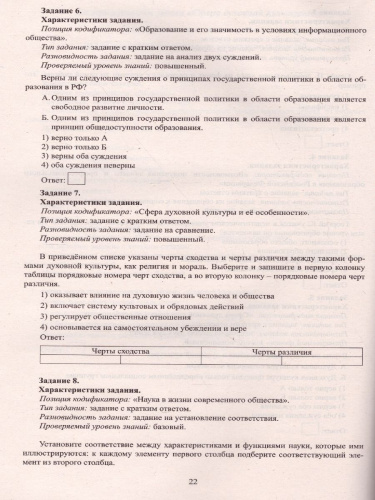 ОГЭ 2022. Обществознание