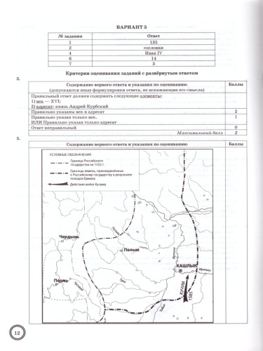 ВПР История 7класс. 10 вариантов ФИОКО СТАТГРАД ТЗ ФГОС