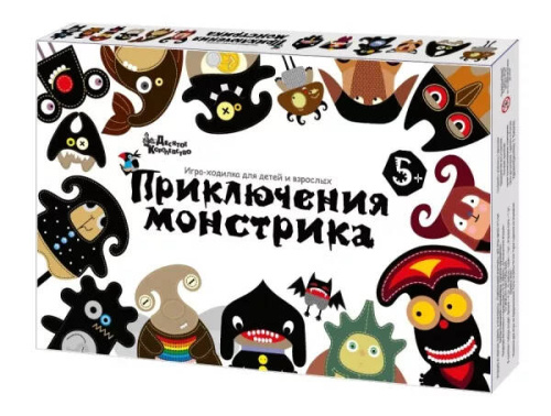 Игра настольная Ходилка "Приключения монстрика"