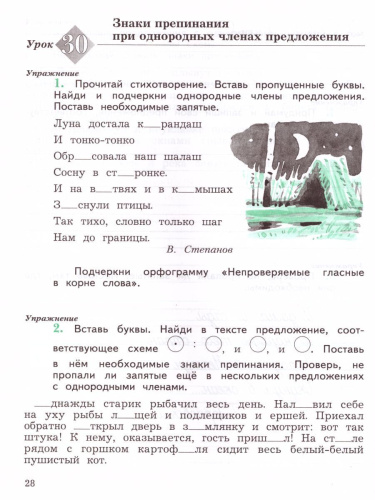 Пишем грамотно 4 класс. Рабочая тетрадь. Комплект в 2-х частях. Часть 1. ФГОС
