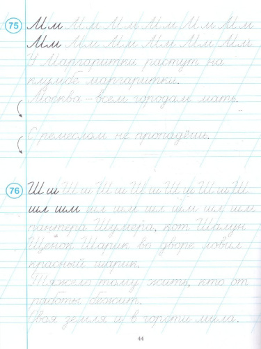 Тренажёр по чистописанию. Русский язык 1 класс. ФГОС