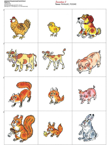 Игралочка. Математика для детей 4-5 лет. Демонстрационный материал