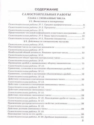 Математика 6 класс. Контрольные и самостоятельные работы. ФГОС Новый