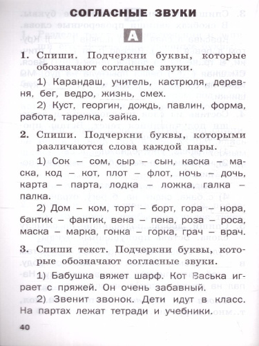 Русский язык 1 класс. Разноуровневые задания. Дидактические материалы