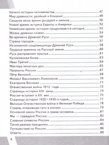 КИМ-ВПР Окружающий мир 4 класс. Контроль уровня усвоения знаний. ФГОС