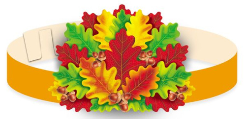 Маска-ободок Корона из дубовых листьев (УФ-лак) МА-13778 (Сфера)