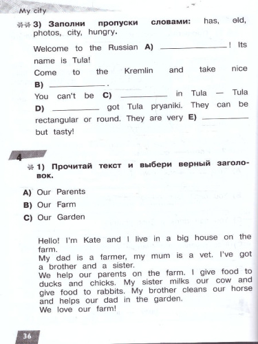 Английский язык. Тренажёр по смысловому чтению