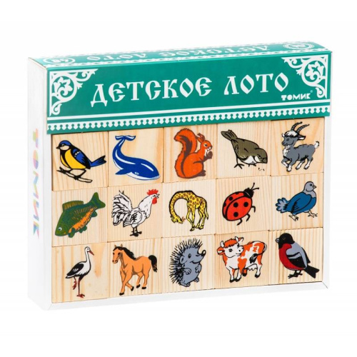 Лото "Животный мир" 48 шт.